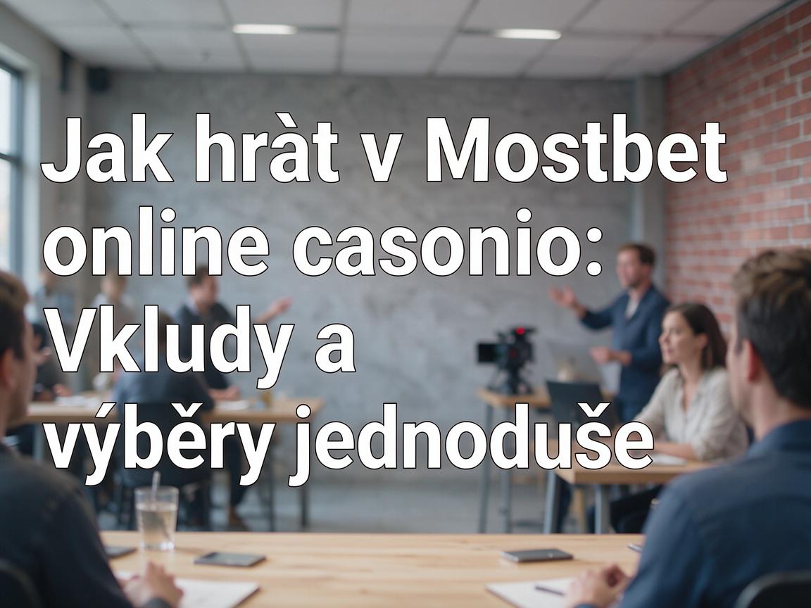 Jak hrát v Mostbet online casino: Vklady a výběry jednoduše