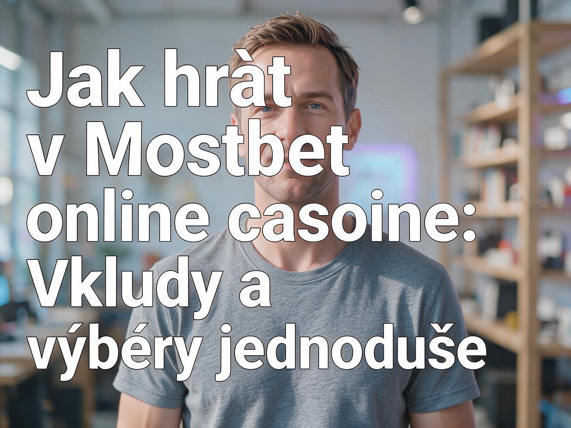 Jak hrát v Mostbet online casino: Vklady a výběry jednoduše