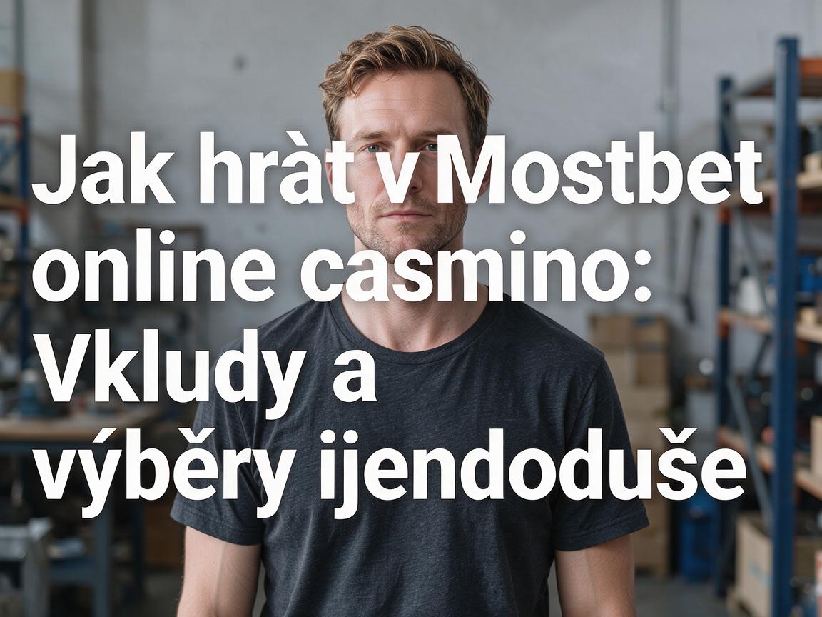 Jak hrát v Mostbet online casino: Vklady a výběry jednoduše