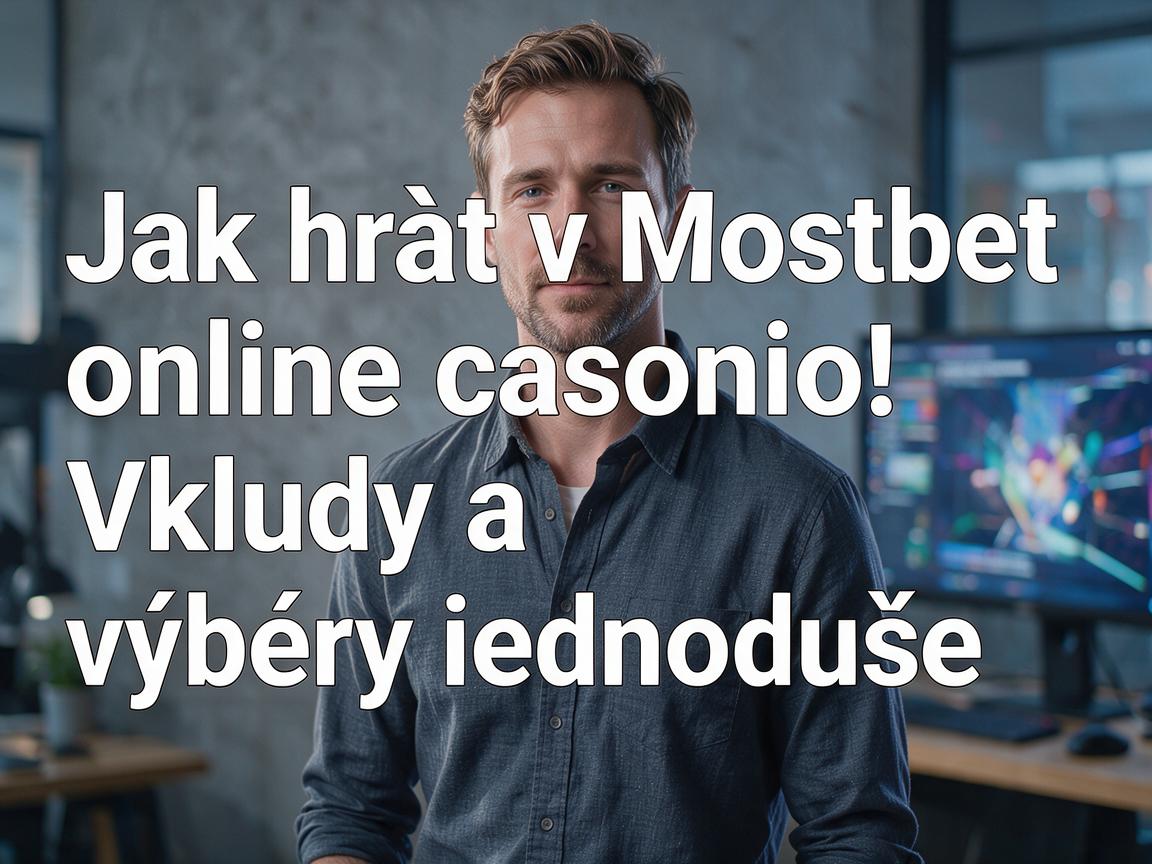 Jak hrát v Mostbet online casino: Vklady a výběry jednoduše
