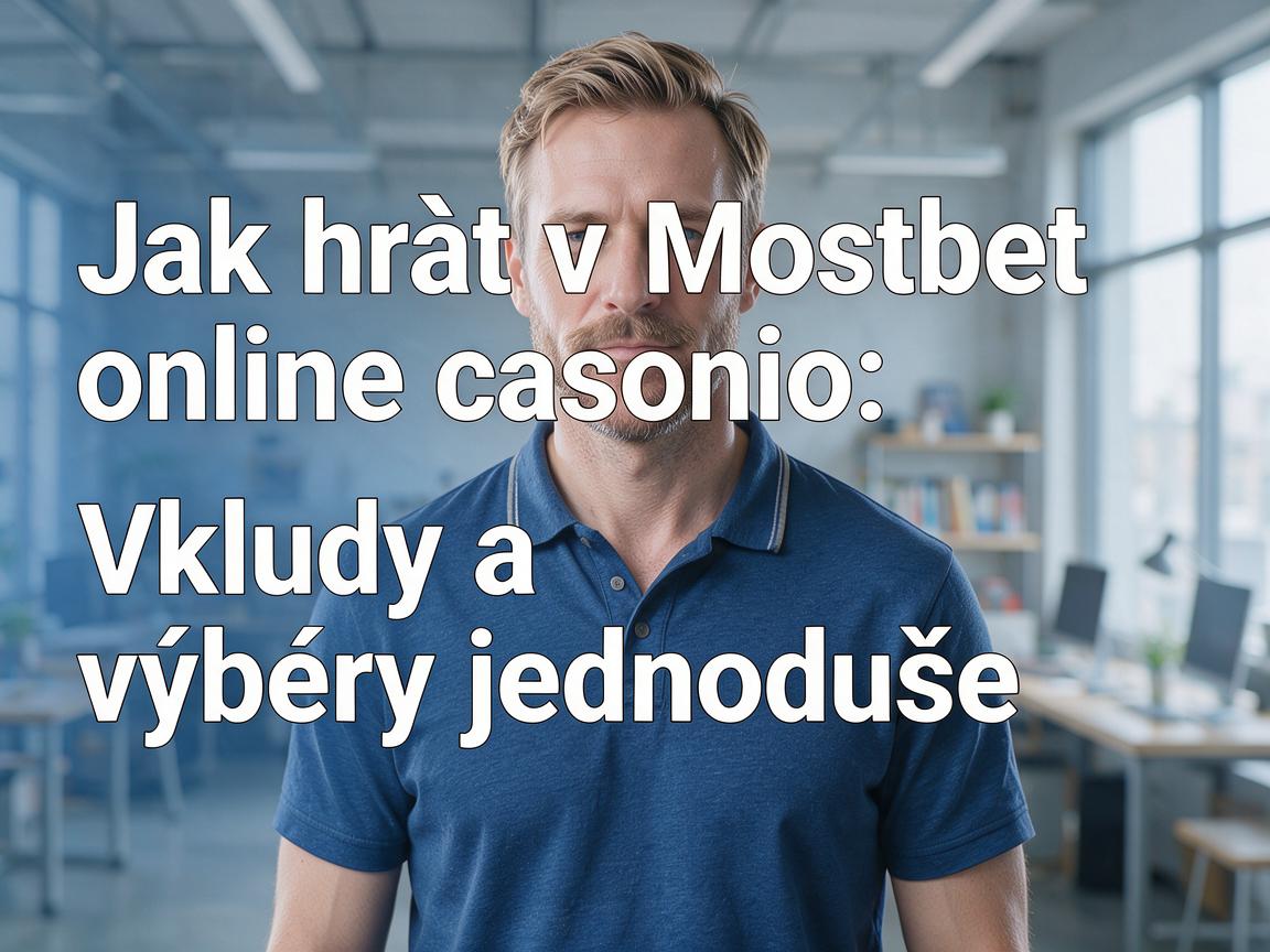 Jak hrát v Mostbet online casino: Vklady a výběry jednoduše