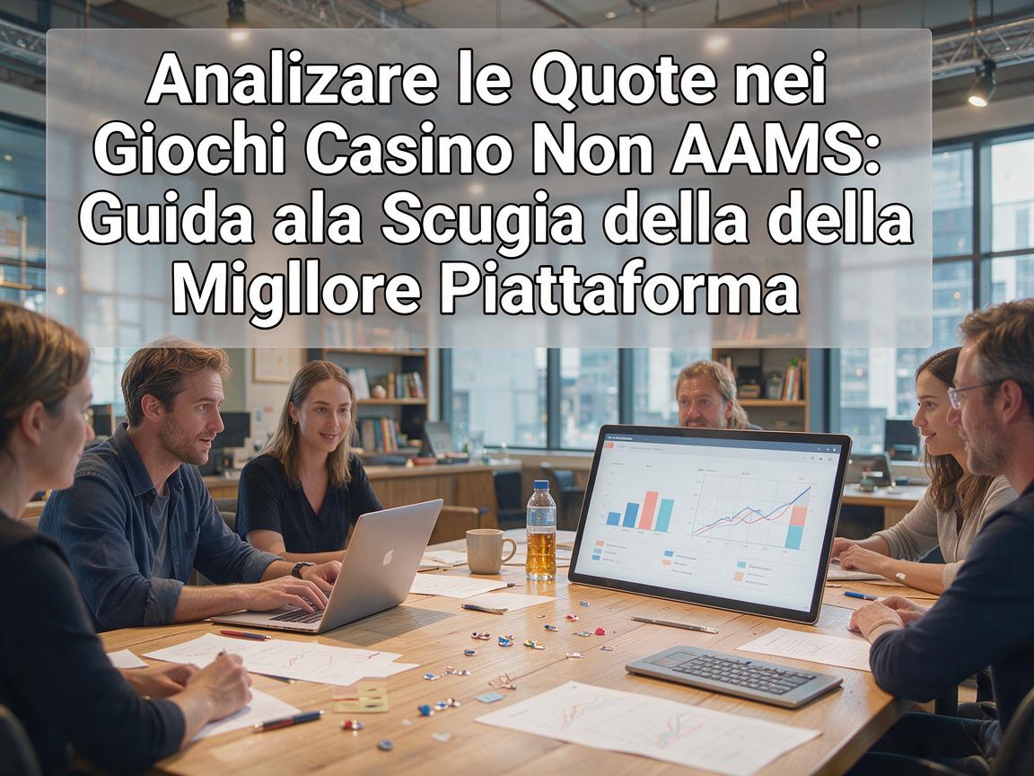 Analizzare le Quote nei Giochi Casino Non AAMS: Guida alla Scelta della Migliore Piattaforma