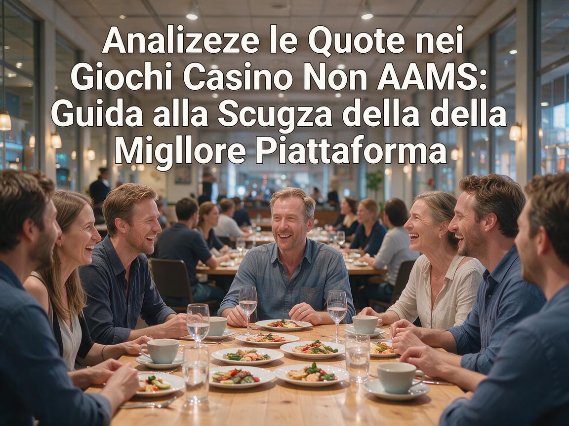 Analizzare le Quote nei Giochi Casino Non AAMS: Guida alla Scelta della Migliore Piattaforma