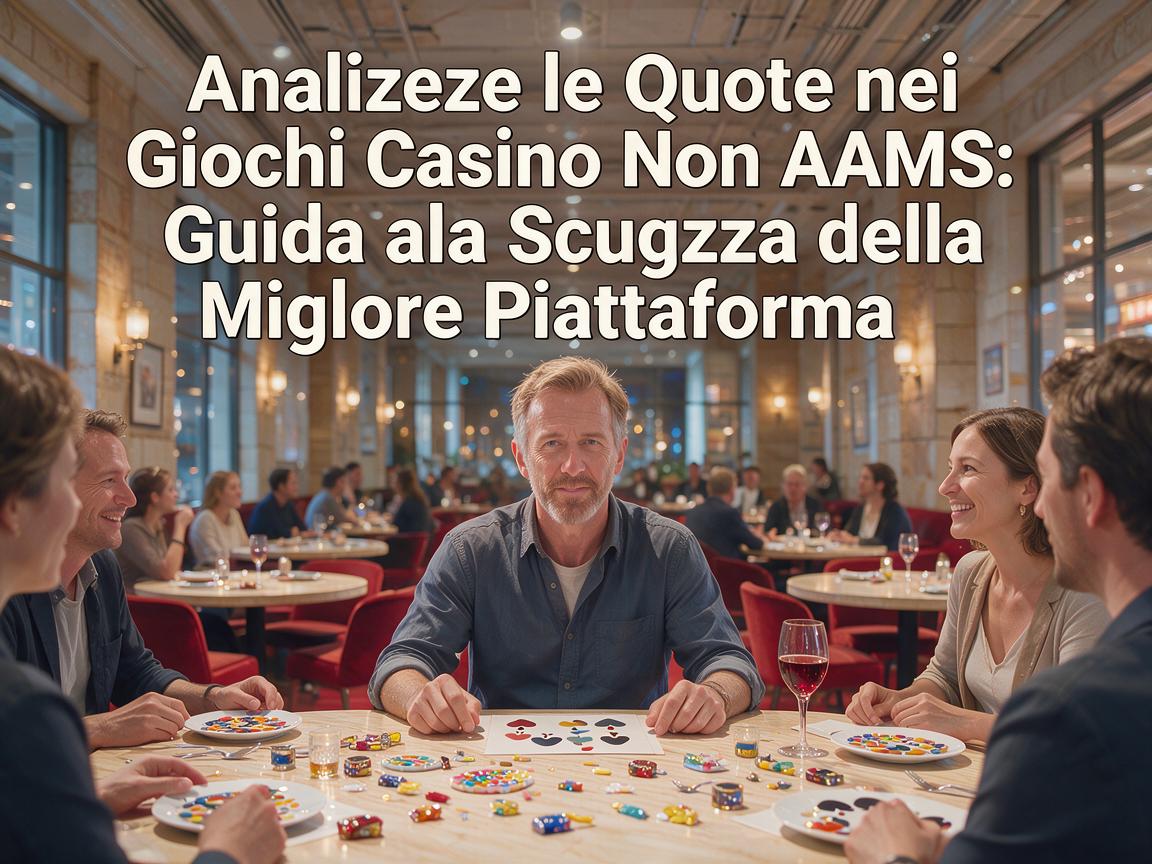 Analizzare le Quote nei Giochi Casino Non AAMS: Guida alla Scelta della Migliore Piattaforma