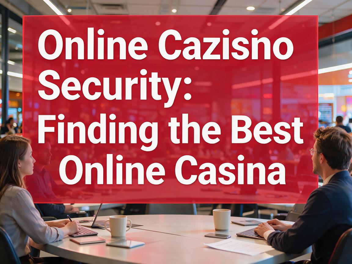 Online Casino Security: Finding the Best Online Casino
