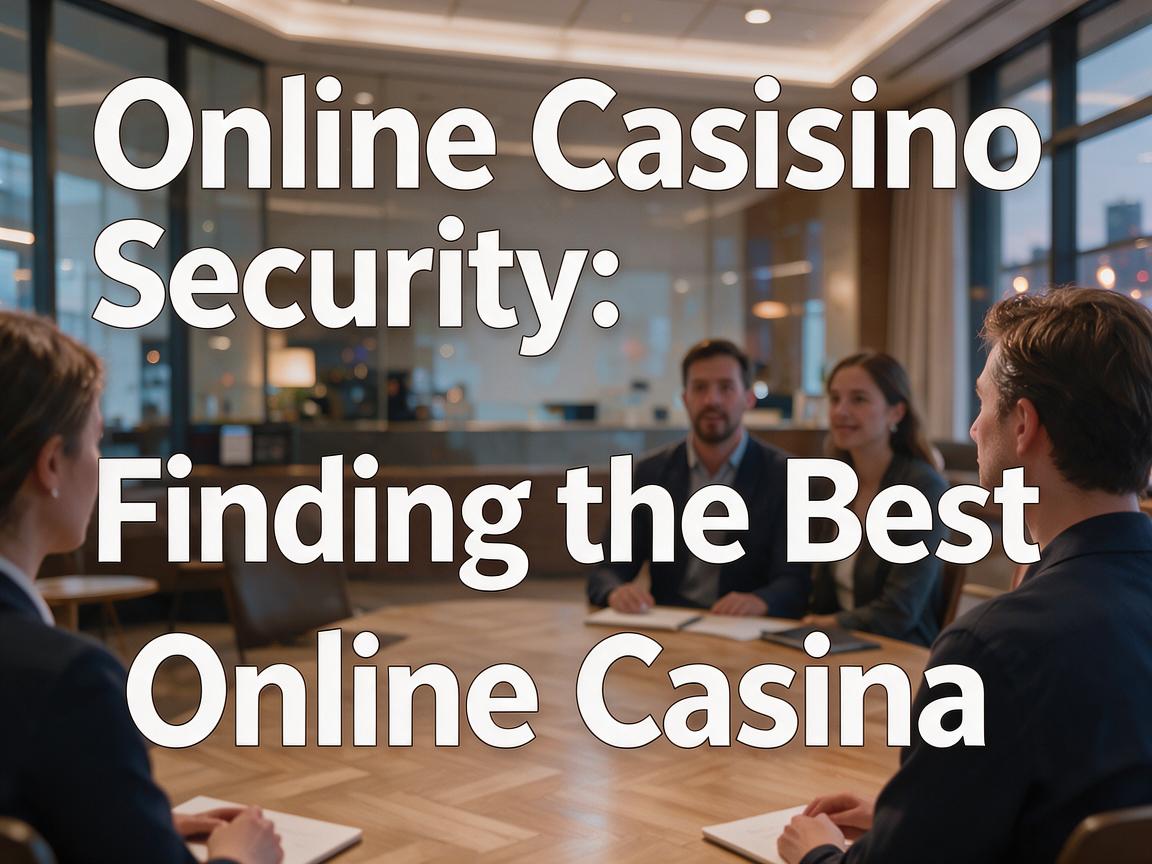 Online Casino Security: Finding the Best Online Casino