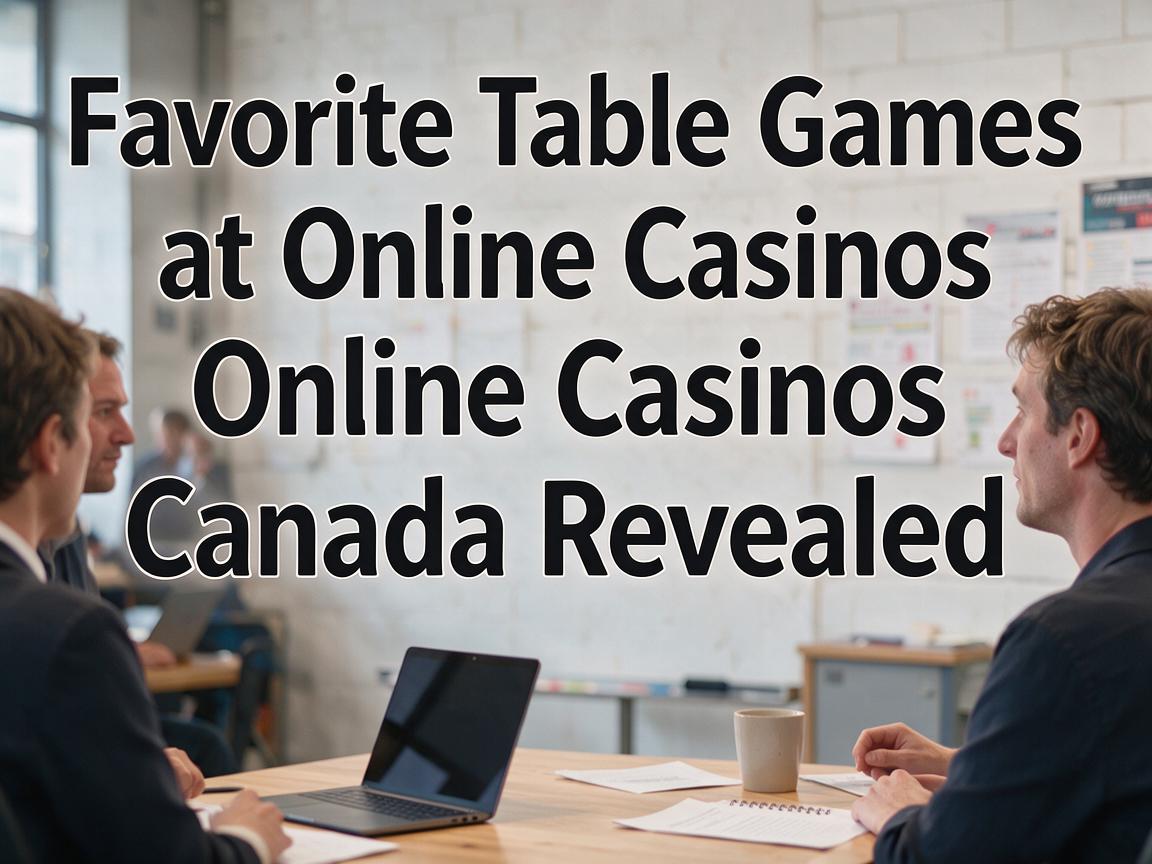 Favorite Table Games at Online Casinos Canada Revealed