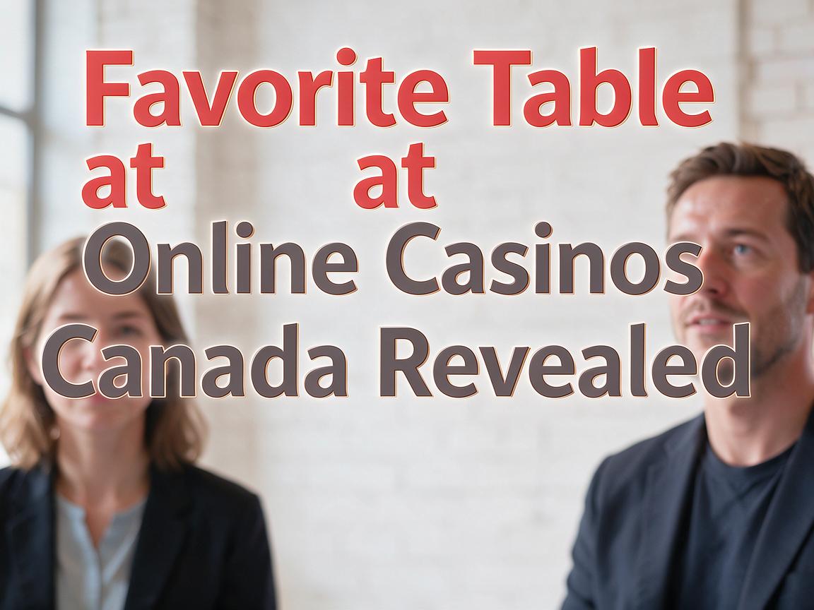 Favorite Table Games at Online Casinos Canada Revealed