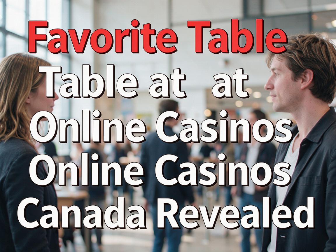 Favorite Table Games at Online Casinos Canada Revealed