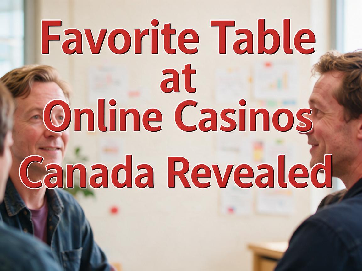 Favorite Table Games at Online Casinos Canada Revealed