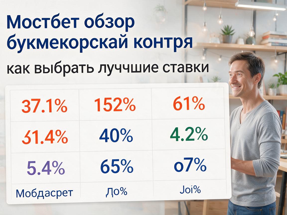 Мостбет обзор букмекерской конторы: как выбрать лучшие ставки
