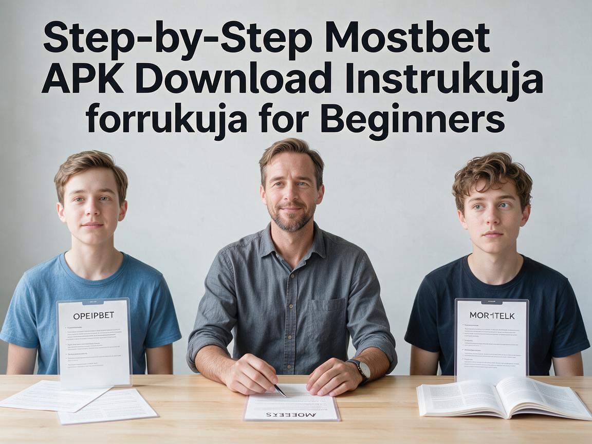 Step-by-Step Mostbet APK Download Instrukcja for Beginners