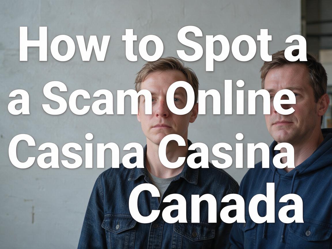 How to Spot a Scam Online Casino Canada