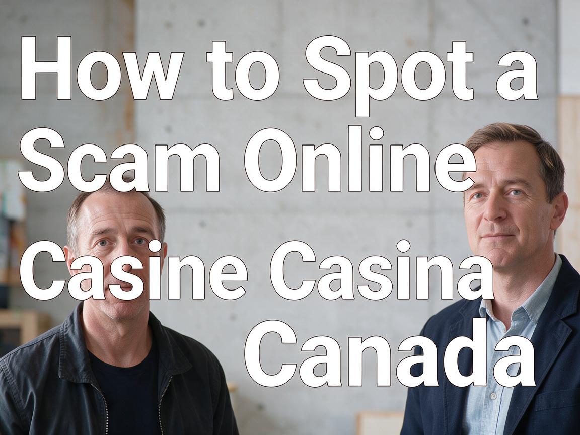 How to Spot a Scam Online Casino Canada