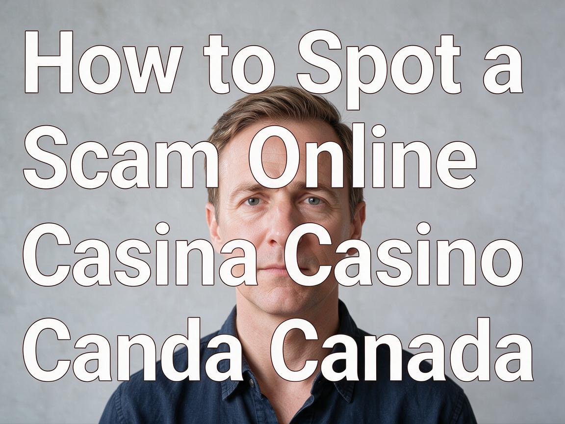 How to Spot a Scam Online Casino Canada