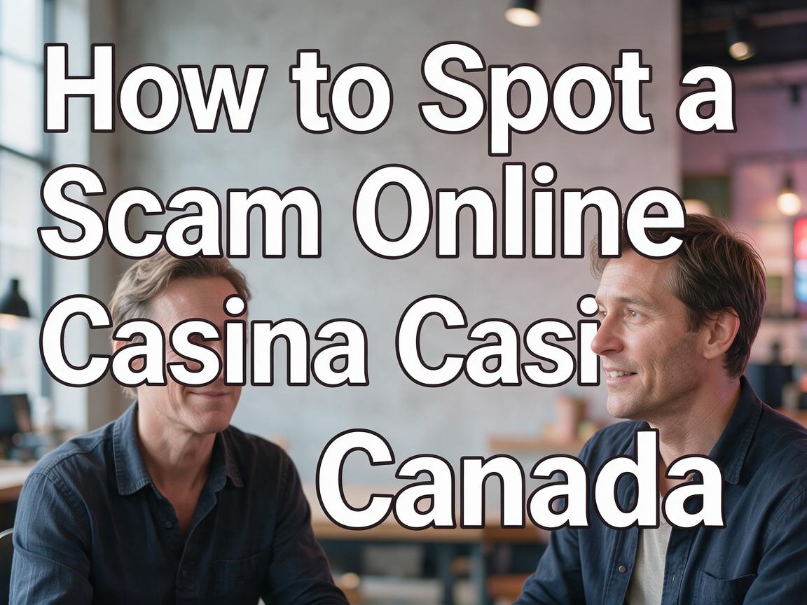 How to Spot a Scam Online Casino Canada