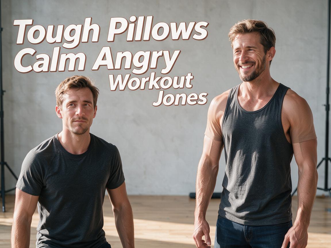 Tough Pillows Calm Angry Workout Jones