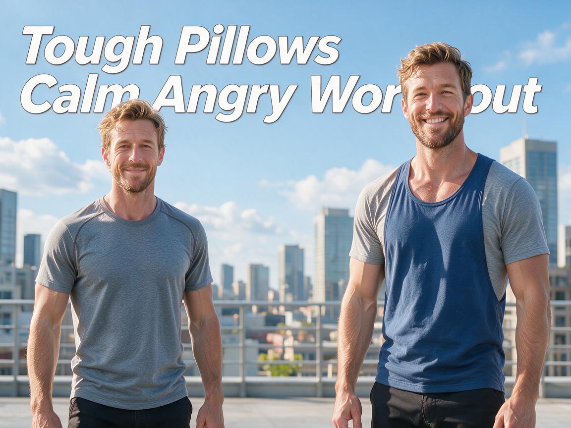 Tough Pillows Calm Angry Workout Jones