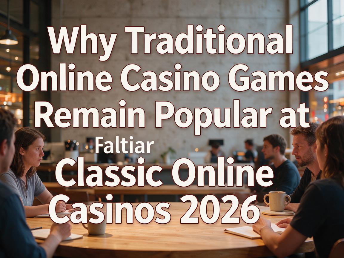 Why Traditional Online Casino Games Remain Popular at Classic Online Casinos 2026