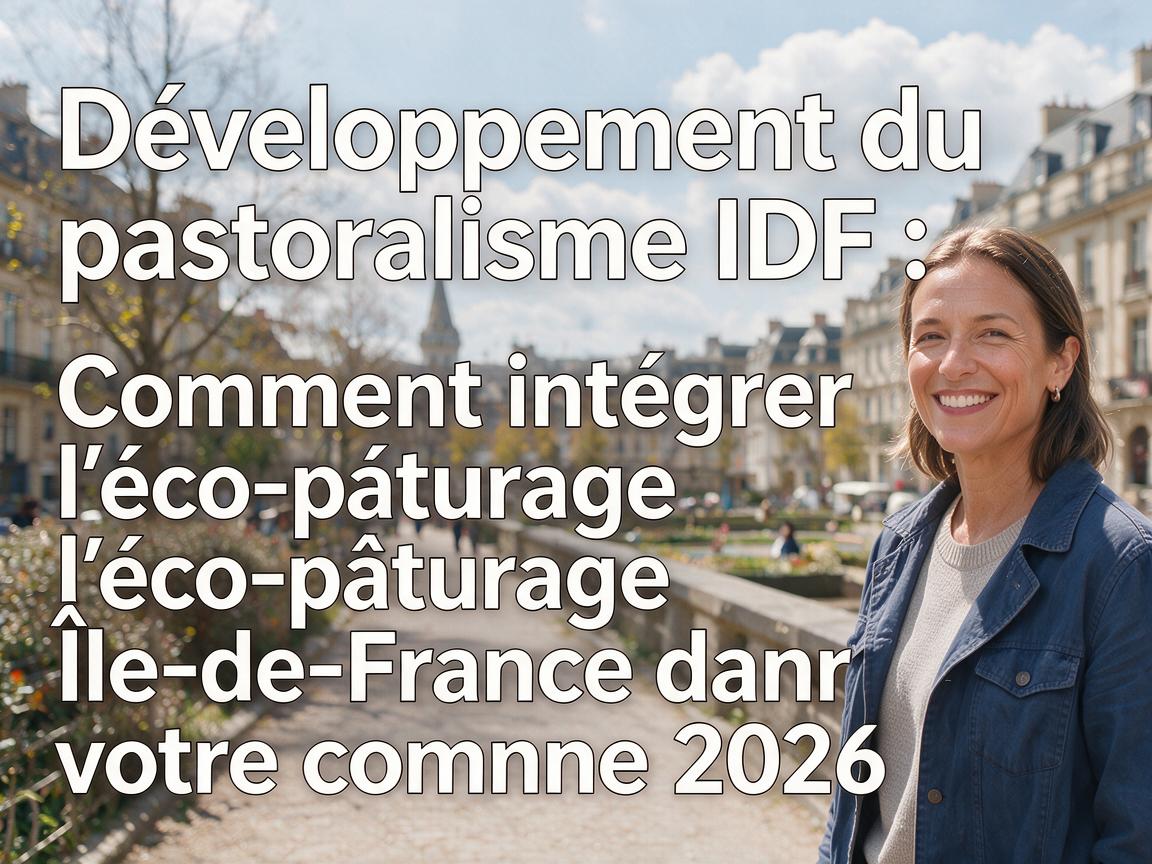 Développement du pastoralisme IDF : Comment intégrer l'éco-pâturage Île-de-France dans votre commune 2026