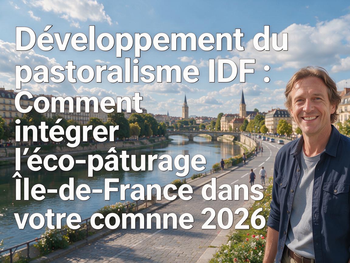 Développement du pastoralisme IDF : Comment intégrer l'éco-pâturage Île-de-France dans votre commune 2026