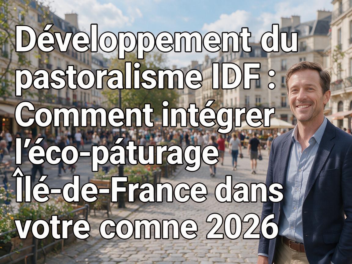 Développement du pastoralisme IDF : Comment intégrer l'éco-pâturage Île-de-France dans votre commune 2026
