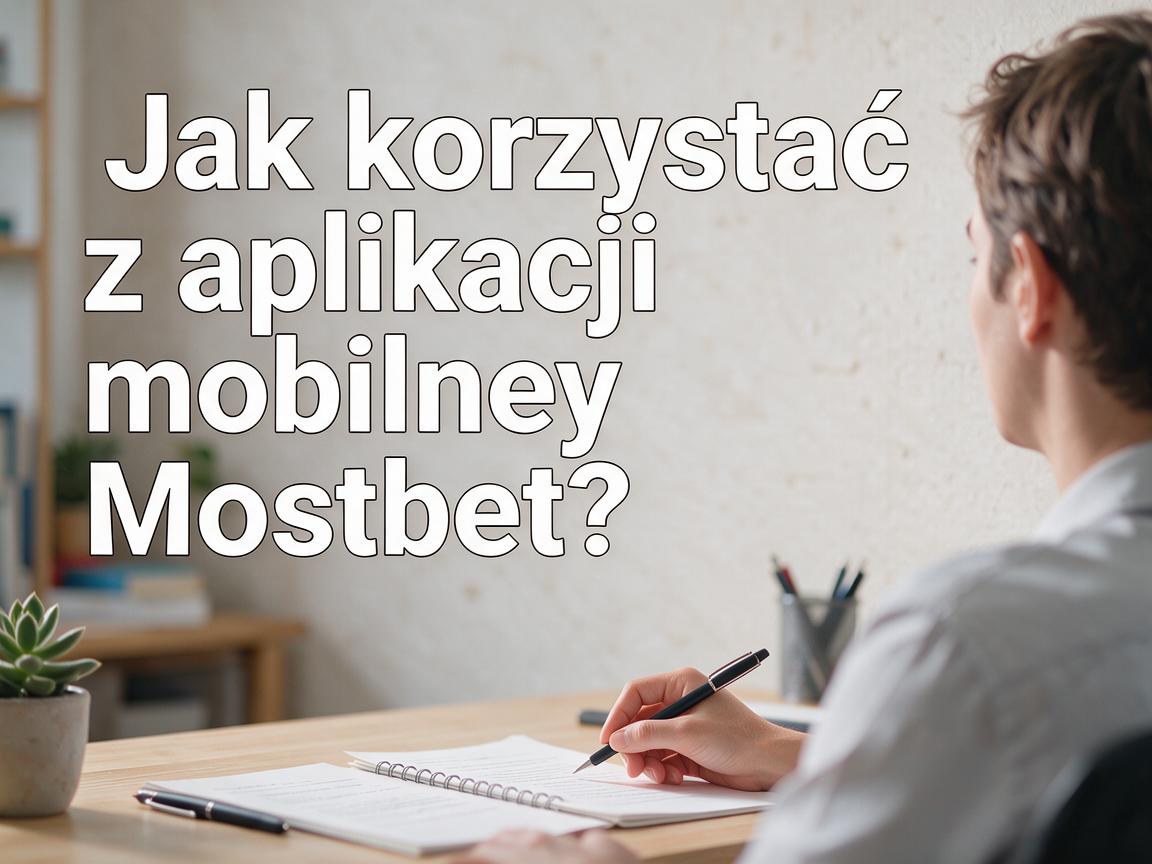 Jak korzystać z aplikacji mobilnej Mostbet?