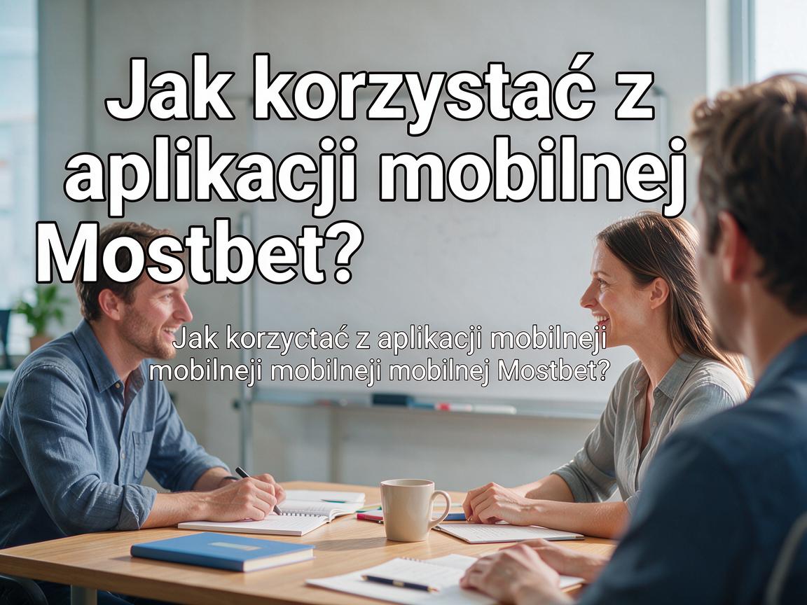 Jak korzystać z aplikacji mobilnej Mostbet?