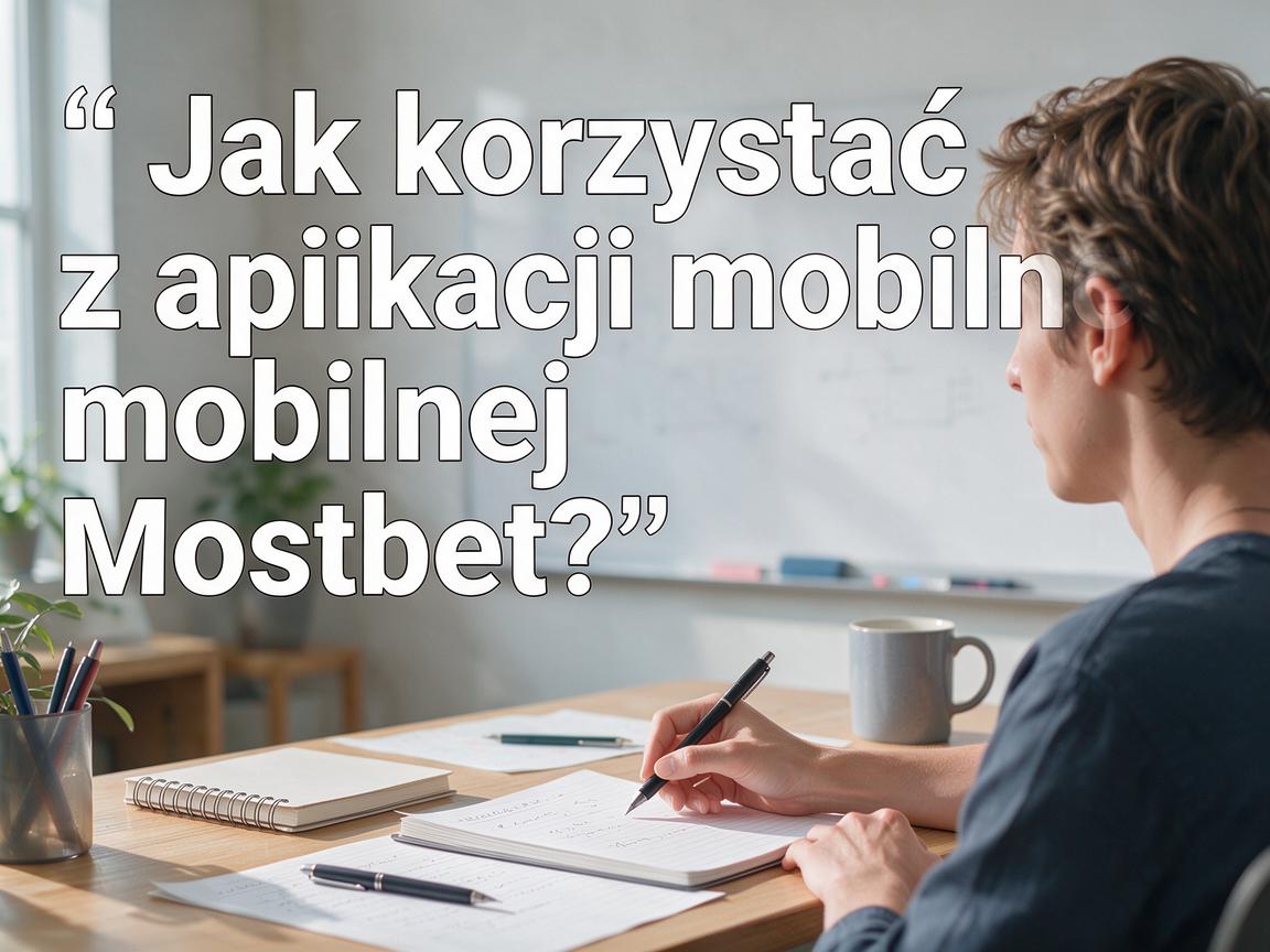 Jak korzystać z aplikacji mobilnej Mostbet?