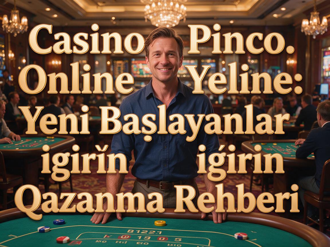 Casino Pinco Online: Yeni Başlayanlar üçün Qazanma Rehberi
