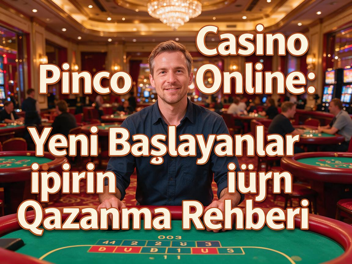 Casino Pinco Online: Yeni Başlayanlar üçün Qazanma Rehberi