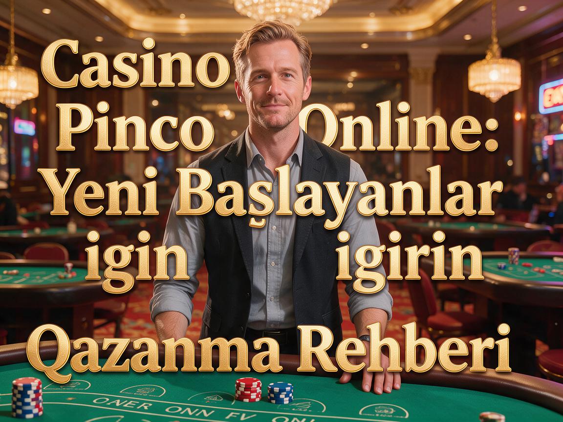 Casino Pinco Online: Yeni Başlayanlar üçün Qazanma Rehberi