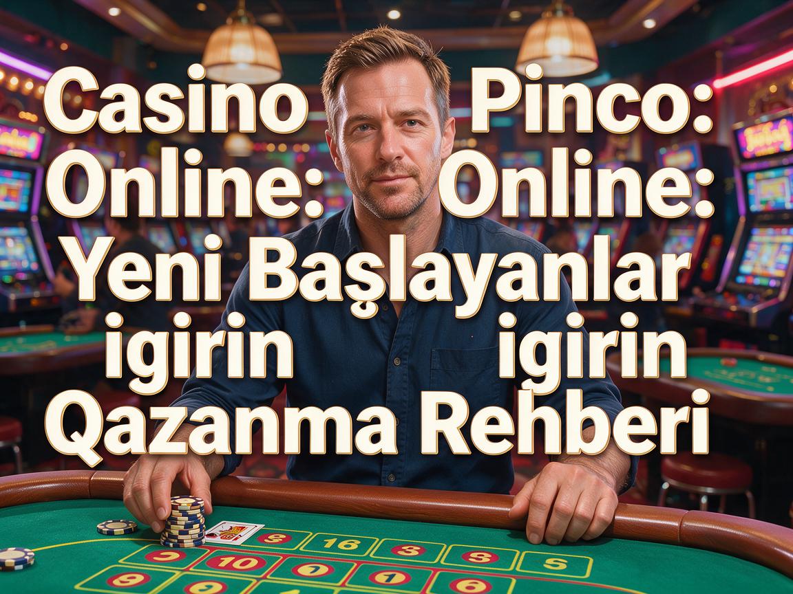 Casino Pinco Online: Yeni Başlayanlar üçün Qazanma Rehberi