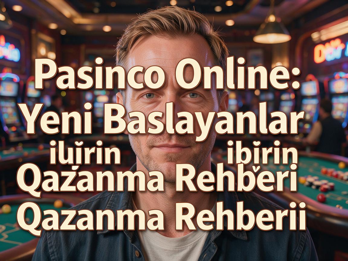 Casino Pinco Online: Yeni Başlayanlar üçün Qazanma Rehberi