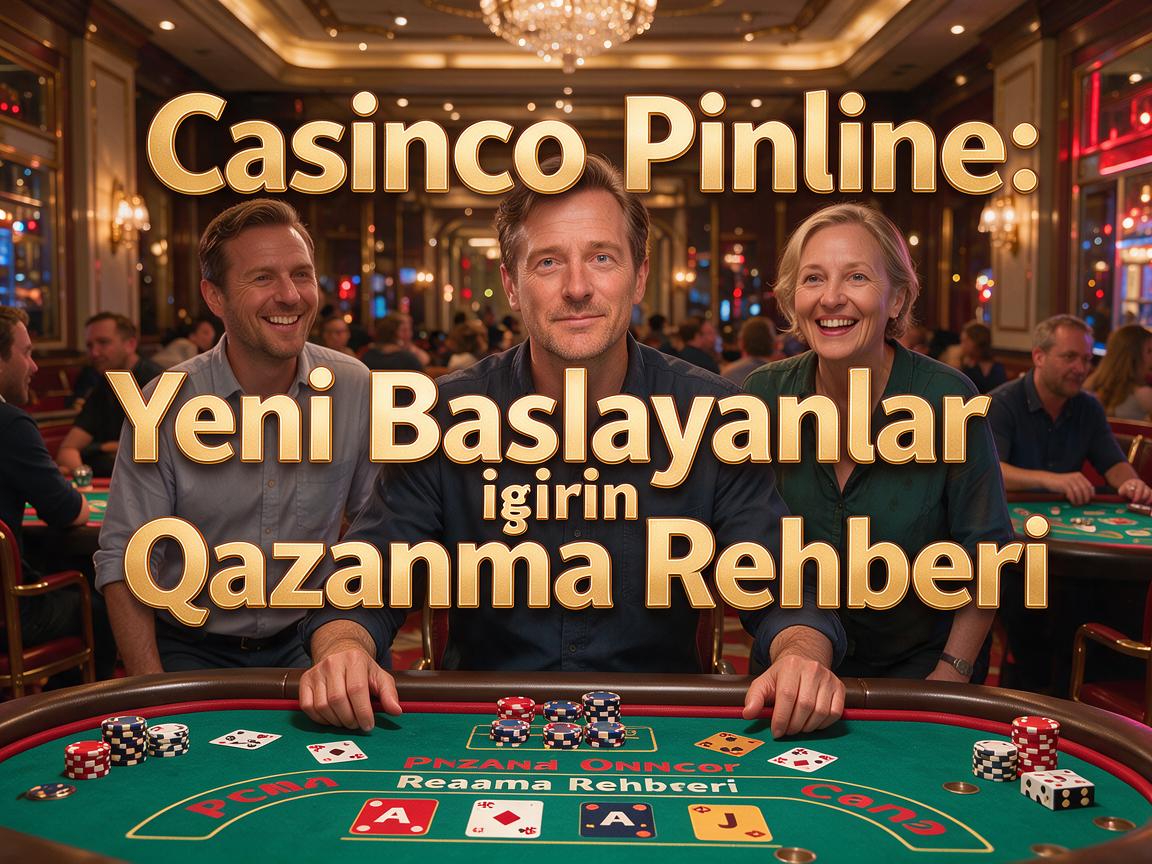 Casino Pinco Online: Yeni Başlayanlar üçün Qazanma Rehberi