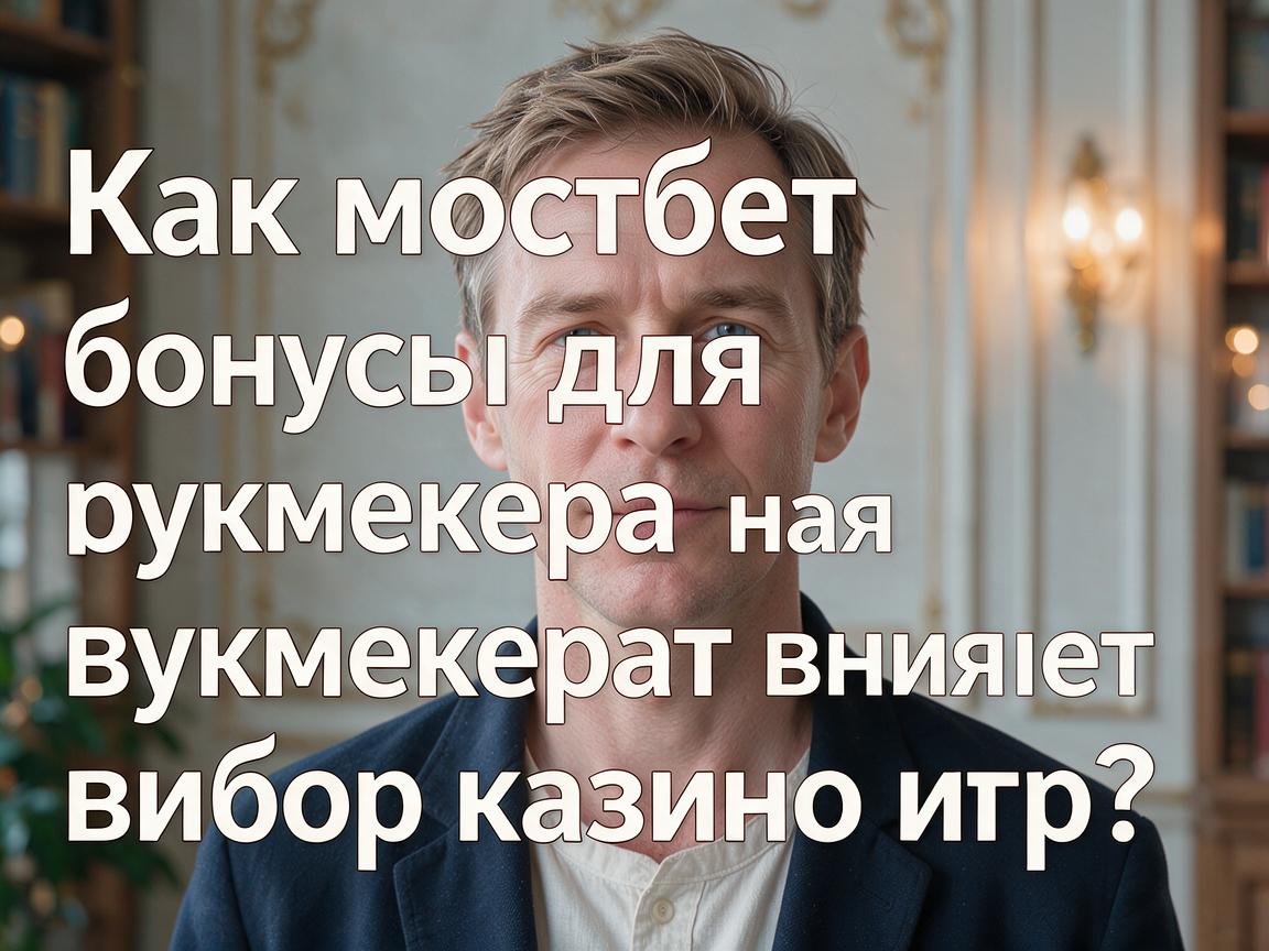 Как мостбет бонусы для букмекера влияют на выбор казино игр?