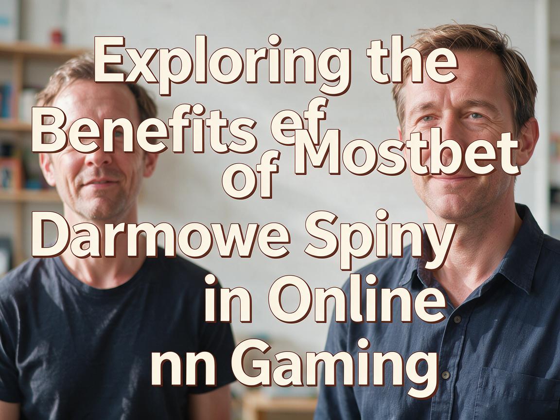 Exploring the Benefits of Mostbet Darmowe Spiny in Online Gaming