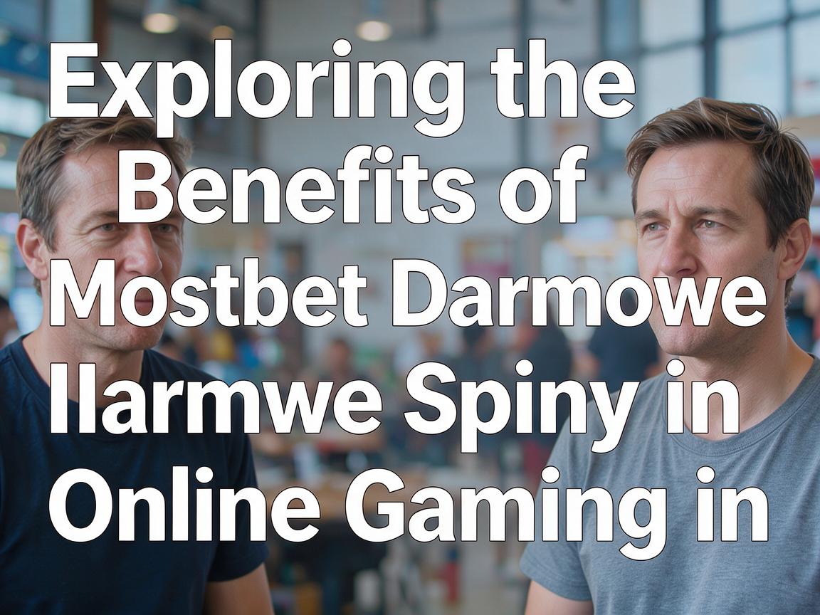 Exploring the Benefits of Mostbet Darmowe Spiny in Online Gaming