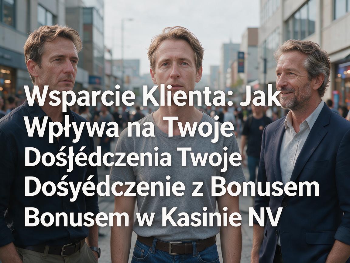 Wsparcie Klienta: Jak Wpływa na Twoje Doświadczenie z Bonusem w Kasynie NV