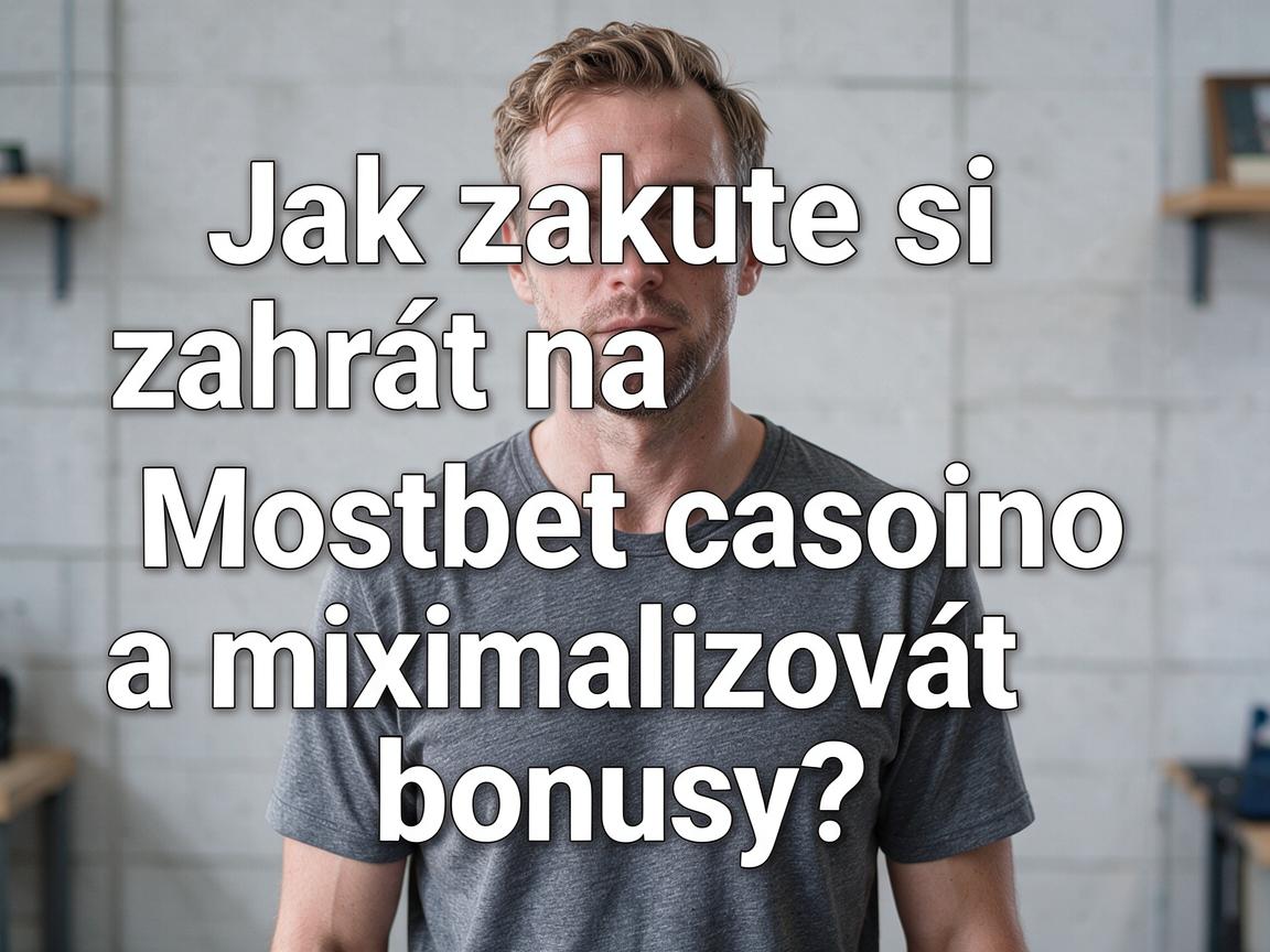 Jak zkuste si zahrát na Mostbet casino a maximalizovat bonusy?