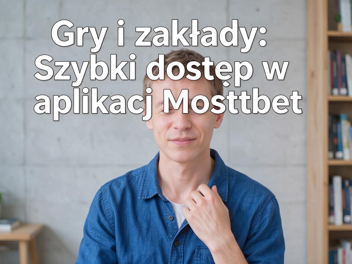 Gry i zakłady: Szybki dostęp w aplikacji Mostbet dla każdego