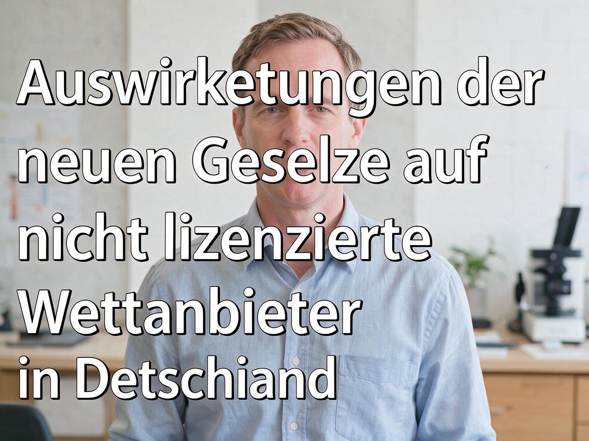 Auswirkungen der neuen Gesetze auf nicht lizenzierte Wettanbieter in Deutschland