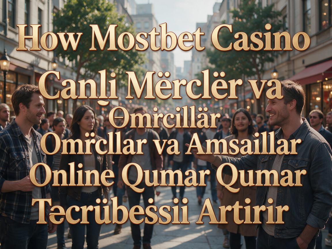 How Mostbet Casino Canlı Mərclər və Əmsallar Online Qumar Təcrübəsini Artırır