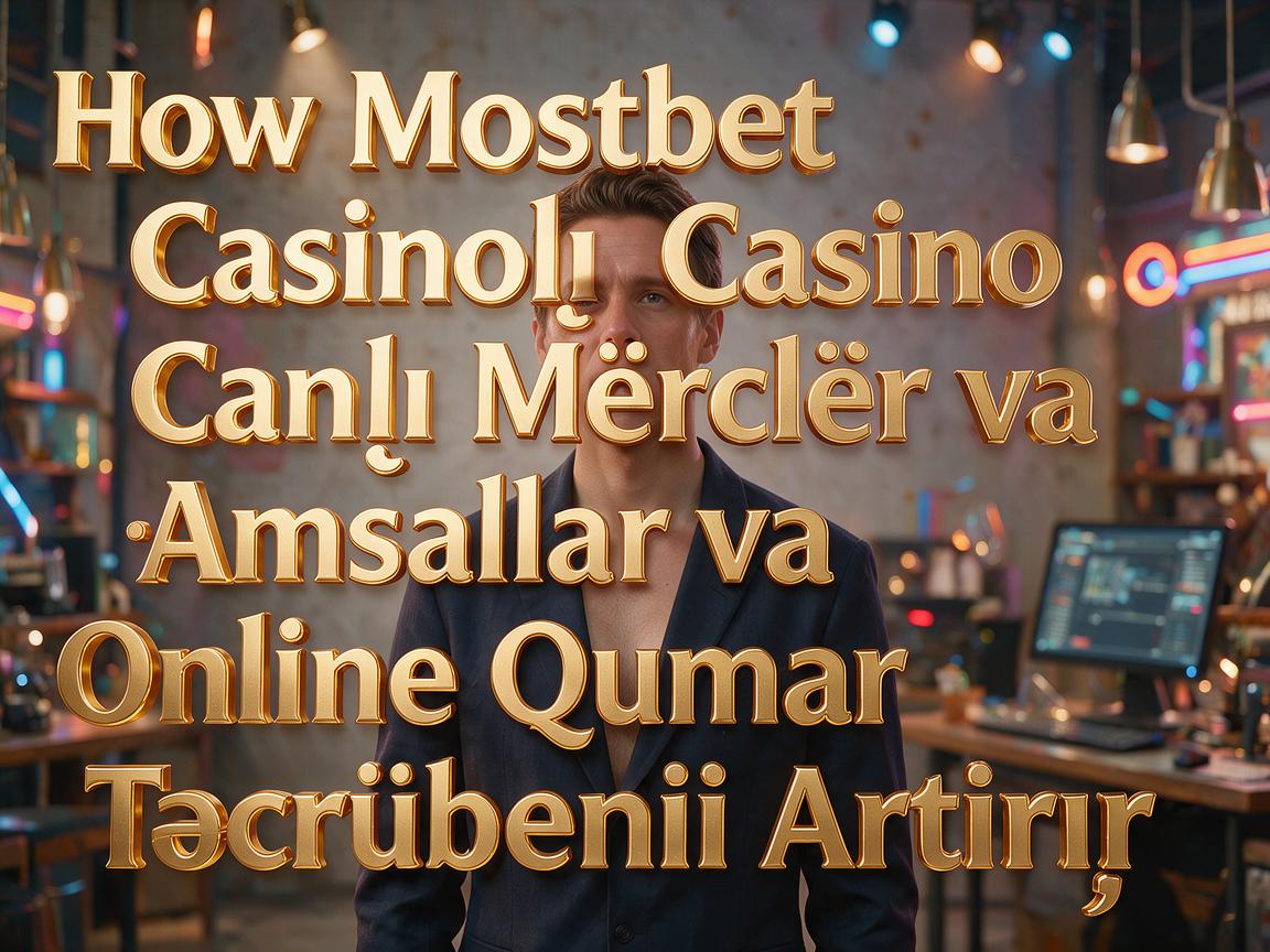 How Mostbet Casino Canlı Mərclər və Əmsallar Online Qumar Təcrübəsini Artırır