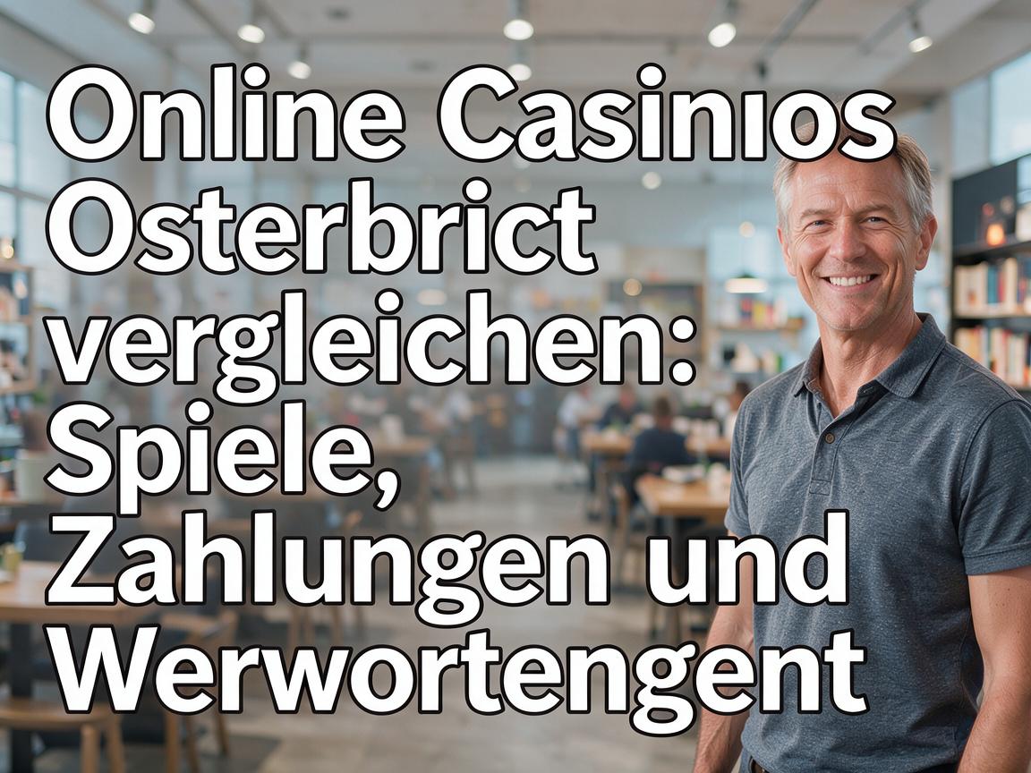 Online Casinos Osterreich vergleichen: Spiele, Zahlungen und Verantwortung