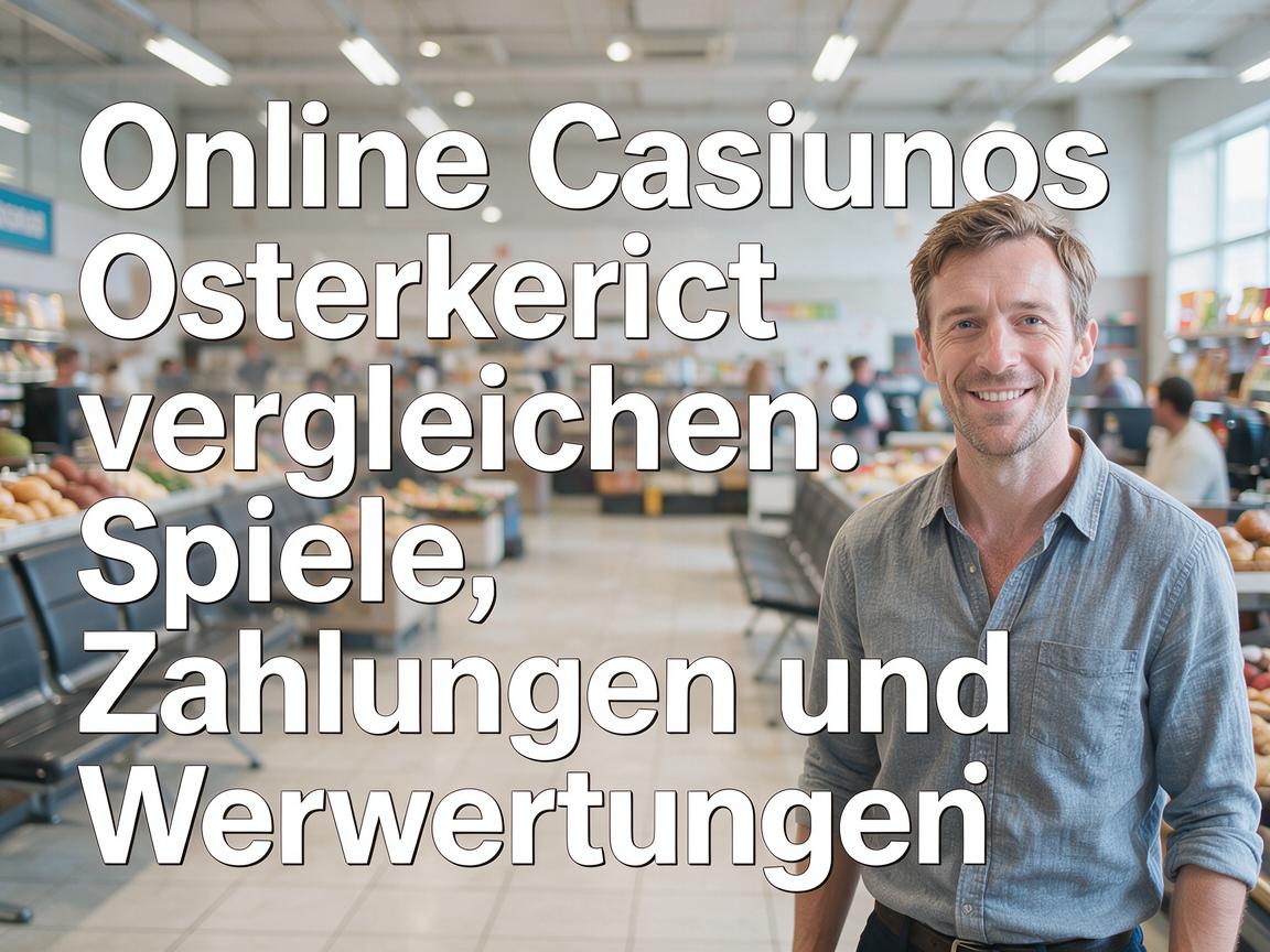 Online Casinos Osterreich vergleichen: Spiele, Zahlungen und Verantwortung