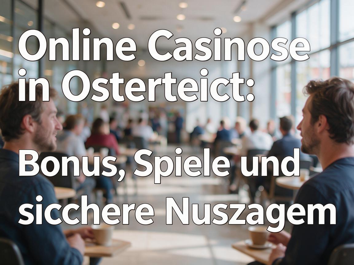 Online Casinos in Osterreich: Bonus, Spiele und sichere Nutzung