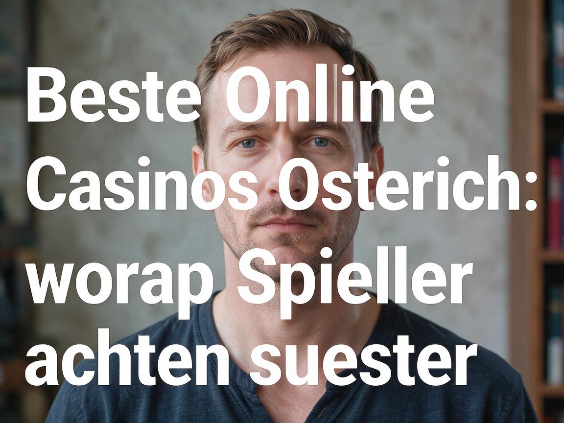 Beste Online Casinos Osterreich: worauf Spieler achten sollten