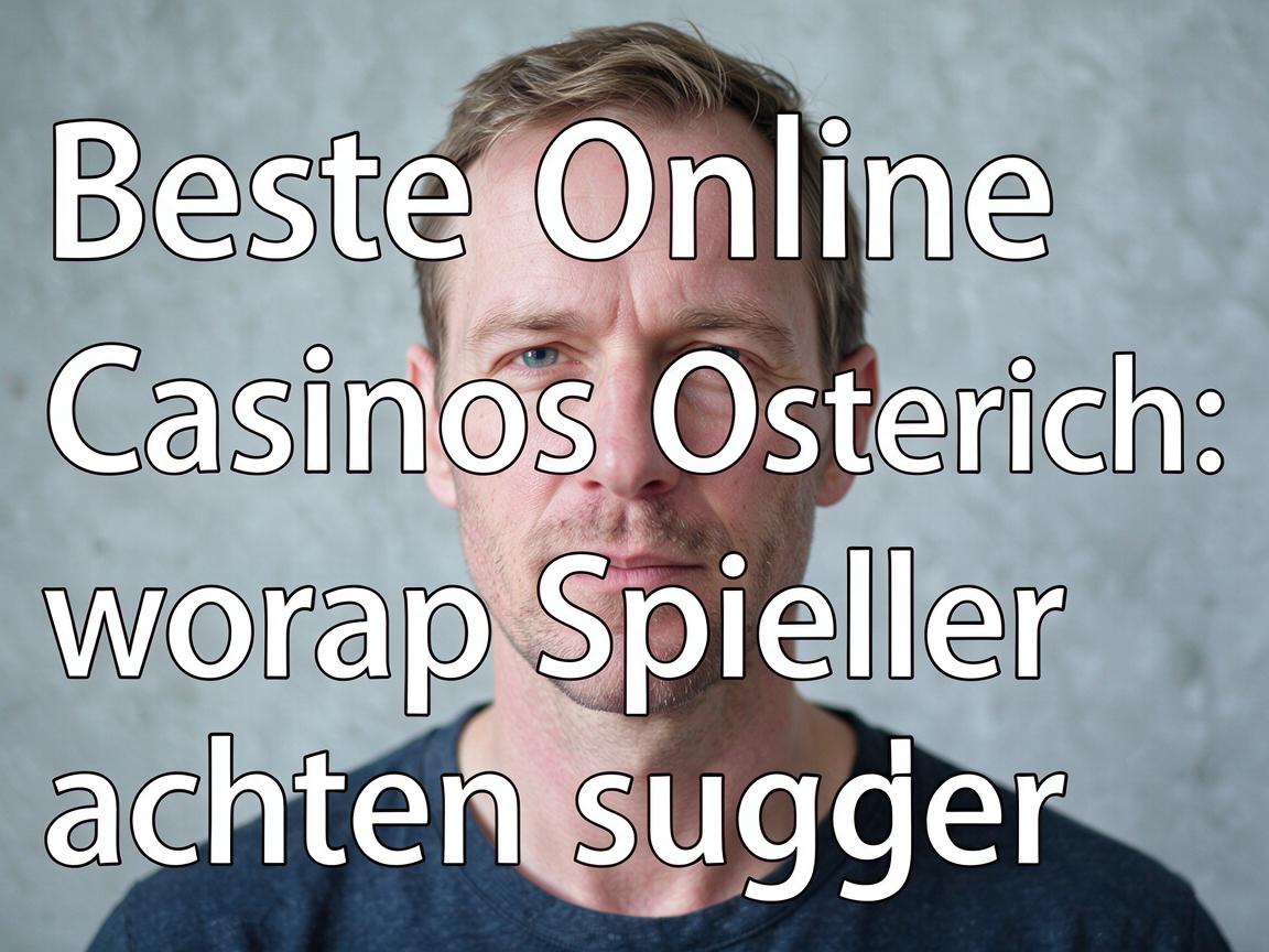 Beste Online Casinos Osterreich: worauf Spieler achten sollten