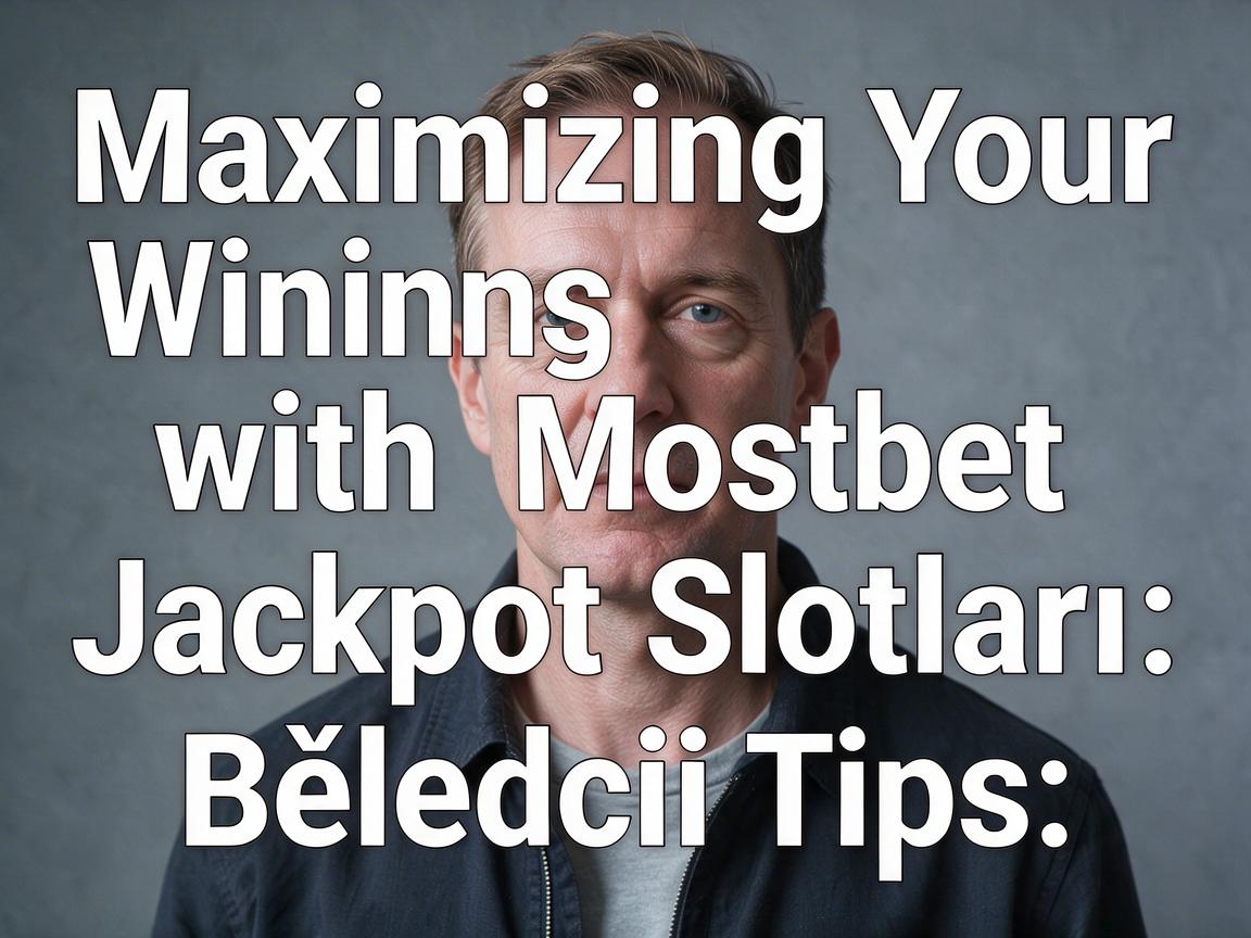 Maximizing Your Winnings with Mostbet Jackpot Slotları: Bələdçi Tips